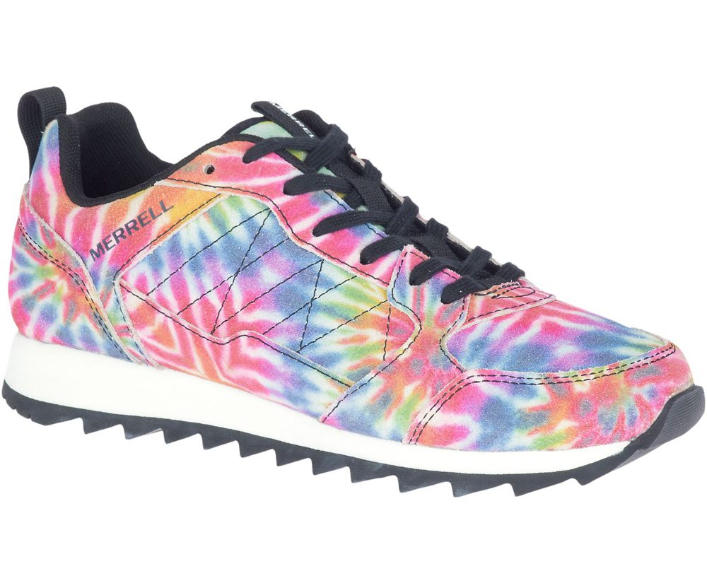 Merrell Sneakers Dame - Alpine Tie Dye Suede - Flerfarvede - PWL234618